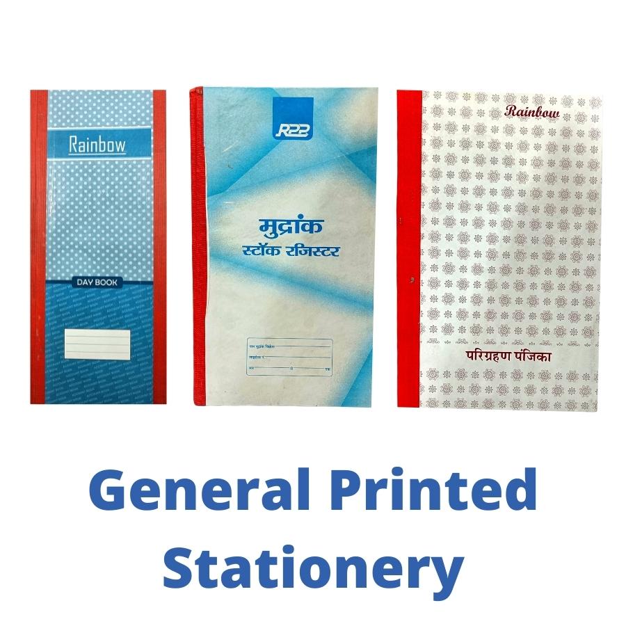 General Printed Stationery