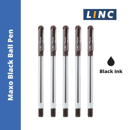Linc Maxo Fine Ball Pen - Black