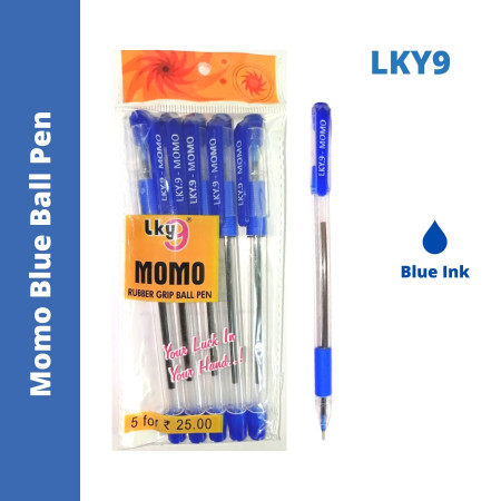 Lky9 Momo Ball Pen - Blue