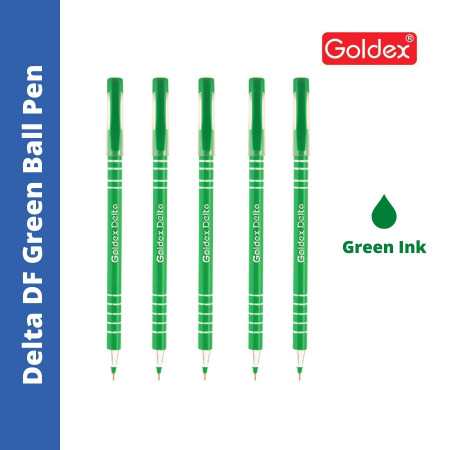 Goldex Delta DF Ball Pen - Green