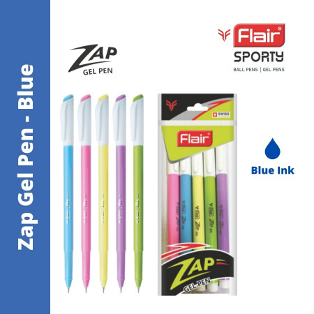 Flair Zap Gel Pen - Blue