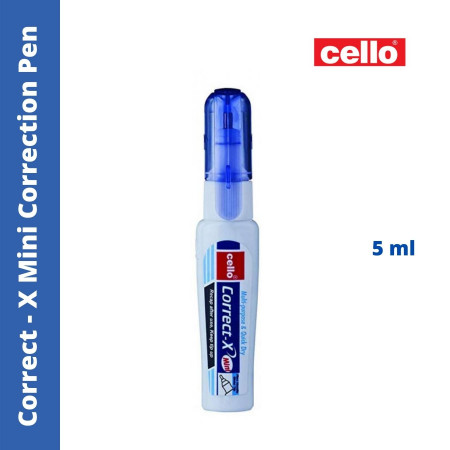 Cello Correct - X Mini Correction Pen - 5ml