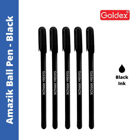 Goldex Amazik Ball Pen - Black