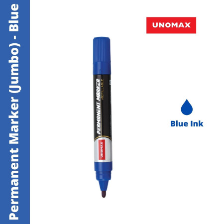 Unomax Permanent Marker Jumbo - Blue