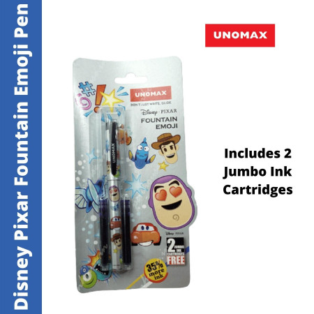 Unomax Disney Pixar Fountain Emoji Pen
