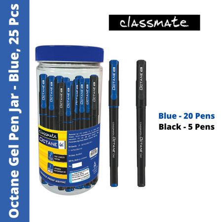 Classmate Octane Gel Pen Jar - 25 Pcs