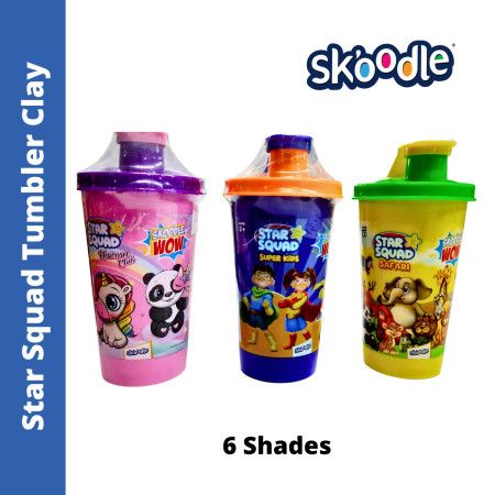 Skoodle Star Squad Tumbler Clay - Pack of 12 (SP15007)