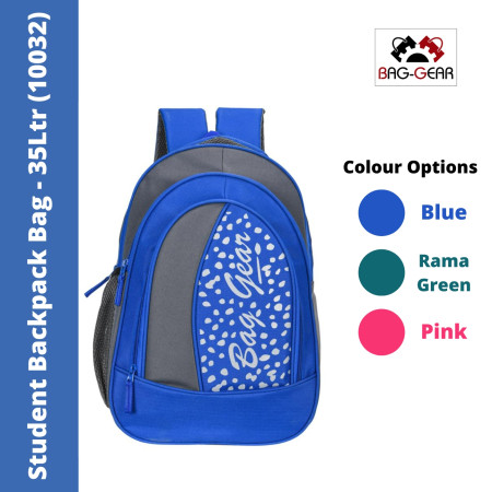 Bag Gear Multipurpose Student Backpack Bag - 35 Ltr (10032)