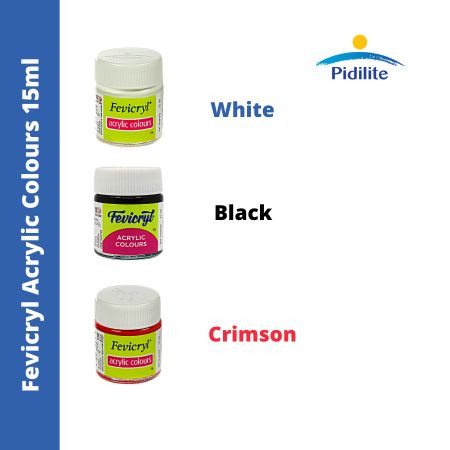 Pidilite Fevicryl Acrylic Colours 15ml